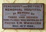 Penshurst & District Memorial Hospital : 14-May-2013