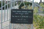 Pioneer Memorial Gates : 08-June-2013
