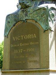 Queen Vic Inscription : 23-October-2014