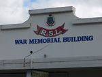 R.S.L. War Memorial Building : 16-April-2013