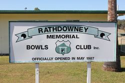 Rathdowney Returned Services League RSL Memorial