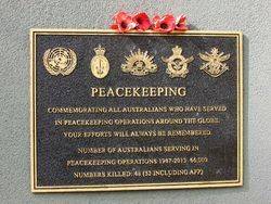 Peace Keeping Plaque: 05-May-2016