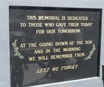 Returned Services League War Memorial : 09-March-2013