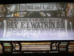 Reverend Edwin Watkin : 09-December-2011