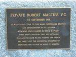 Robert Mactier VC Memorial Garden