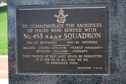 453 RAAF Squadron Plaque : 16-November-2014