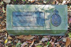 HMAS Vampire Plaque: 22-June-2018