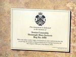 Senior Constable Jackson Insc