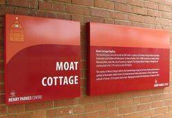 Moat Cottage Plaque: 10-January-2016