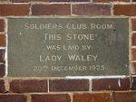 Soldiers Club Foundation Stone : 13-June-2014