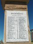 Southport War Memorial  Enlistments