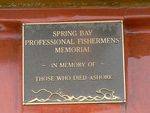 Spring Bay Professional Fishermens Memorial