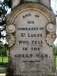 St Lukes War Memorial