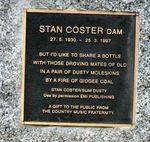 Stan Coster Inscription