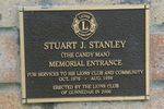 Stanley Plaque : July 2014