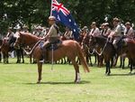 Light Horse troop at the memorial dedication (David Evans OAM)