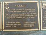 Rocket Plaque : 2007