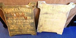 15-June-2016 : Original gate plaques in museum (Father Ted Doncaster)