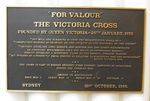 Victoria Cross For Valour  Plaque