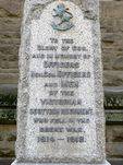 Victorian Scottish Regiment Memorial : 12-September-2011