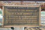 Bob Hewitt Plaque : 09-04-2014