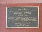 William Howard Inscription