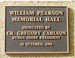 William Pearson Memorial Hall : 12-May-2013