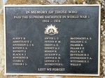 Winchelsea and District Soldiers` Memorial : 06-October-2012