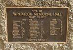 Winjallock War Memorial : 10-March-2012