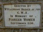 Wycheproof Pioneer Women